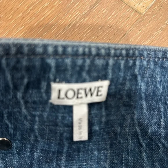 Loewe Blue Denim Belt - Picture 6 of 8